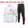 Manchester United Enfant Ensemble Vestes d'entrainement Blanc 2023-2024